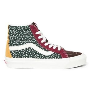 VANS SK8-Hi 38 DX Floral Corduroy Sneakers SIZE: W(6.5)